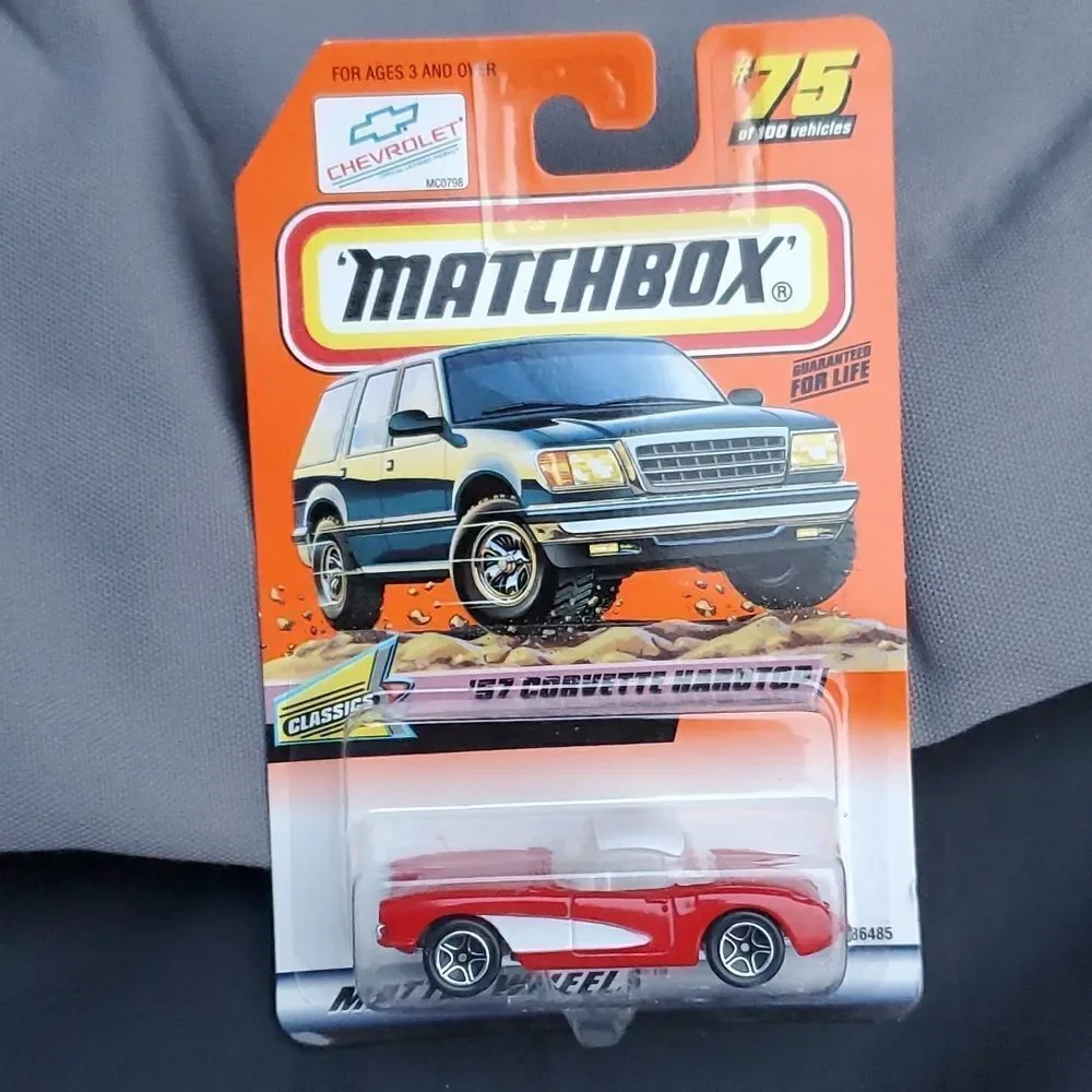 Matchbox 1957 Corvette Hardtop Car 36485  NIP